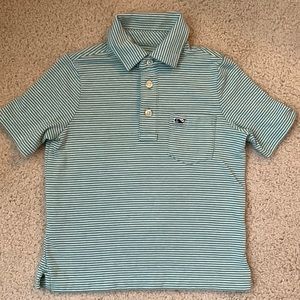 Vineyard Vines Boys' Bradley Stripe Sankaty Polo